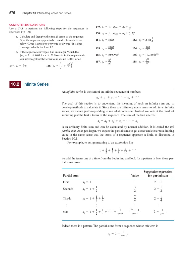 Understanding the Comparison Test | PDF | Series (Mathematics) | Sequence