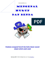 Belajar Huruf Alfabet Dan Benda