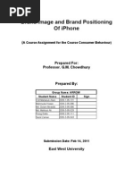 Download CB_Brand Image and Brand positioning of iphone by Mahmud Hasan SN52132994 doc pdf