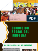 condición social, laboral y religiosa del indigena