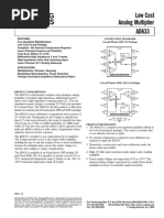 AD633 Multiplier and More