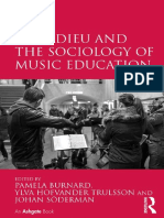 Bordieu and The Sociology of Music Education