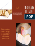 Mermelada de Yacon