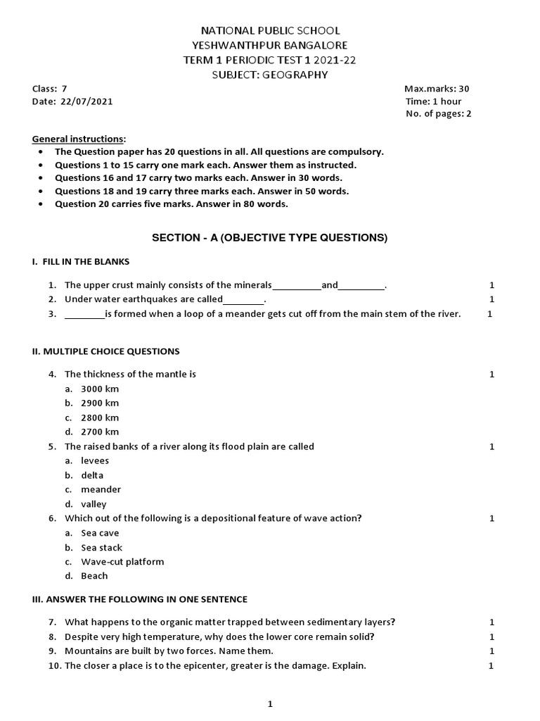 qp-class-7-geo-pt1-pdf-geomorphology-tectonics