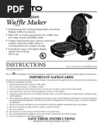 Download PrestoFlipSideBelgianWaffleMakerManualbyJeffSN52133506 doc pdf