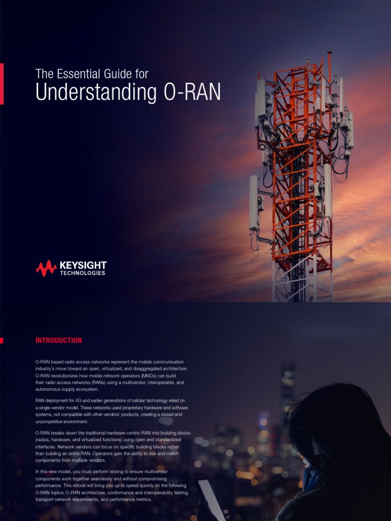 The Essential Guide For Understanding O RAN PDF Computer Network