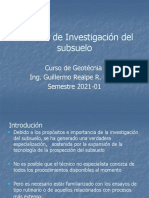 02 Tecnicas de investigacion del subsuelo