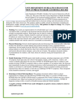 Summary: Erie County Department of Health Guidance For In-Person Instruction at Pre-K To Grade 12 Schools, 2021-2022