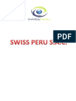 Brochur. Swiss Peru.