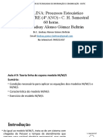 Aula # 9 Teoria Linha de Espera Modelo MMS