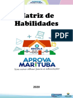 Matriz Habilidades Matemática Aprendizagem