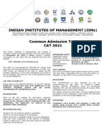 CAT 2021 Advertisements