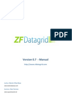 ZFDatagrid 0.7 - Manual
