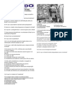 REVISÃO DE GEOGRAFIA 7° AP I MOT, Formação Do Estado e Território Do Brasil e Economia e Disparidades Socioterritoriais