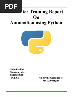 Python Report