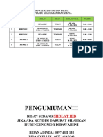 Jadwal Kelas Ibu Dan Balita