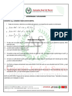 Aplicaciones de La Antiderivada