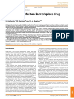 LC-MS: A Powerful Tool in Workplace Drug Testing: Mini Review