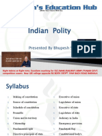 Indian Polity: Presented by Bhupesh Sir