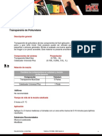 Transparente poliuretano MaxiClear