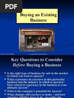 Buying A Business