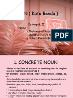 2 Noun (Kata Benda)