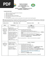 Weekly Home Learning Plan in General Chemistry 2: Write Your