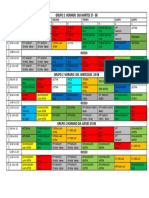 Horario Grupo 2 Agosto