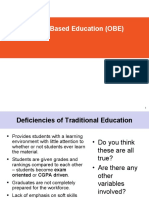 Outcome-Based Education (OBE)
