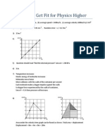 Answers To Get Fit For Physics Higher