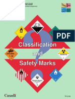 Classification and Safety Marks of Dangerous Goods