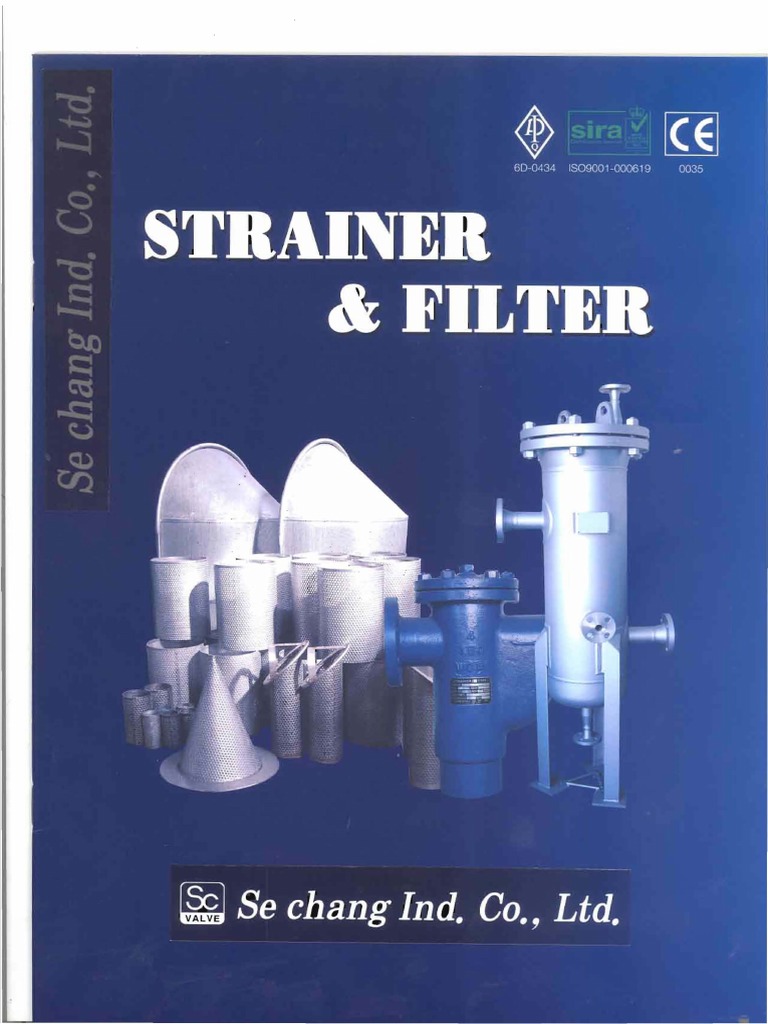 Strainer Catalogue PDF