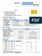 EMI Suppression Capacitors X2 Class 330VAC: Eature