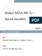 Brakes MDA/BICA + Speed Encoders