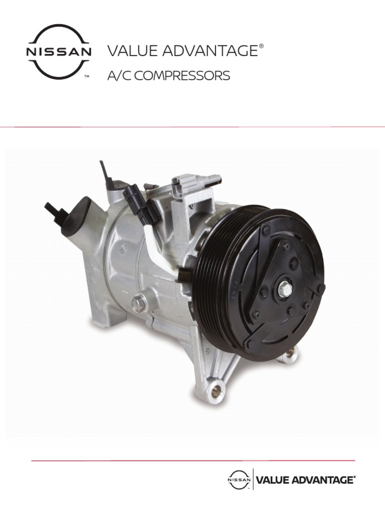 Value Advantage: A/C Compressors | PDF | Automotive Technologies ...