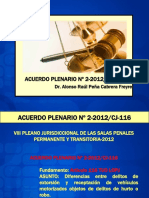 3 - Acuerdo Plenario Nº2-2012cj-116 - Extorsión o Receptación
