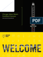 Chicago Ideas Week - Feedback Session - 3nov2015