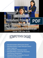 KB 1 Mendeskripsikan Adm. Perkantoran