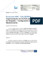 Implementación de SCADA de respaldo para control de calderas