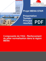 Récap sur le Projet MENA STAR( 2015-2018)