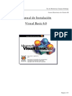 Manual de instalacin de Visual Basic