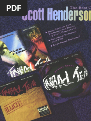 Scott Henderson - Tribal Tech - Transcriptions - The Best of | PDF