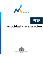 Velocidad y Aceleracion