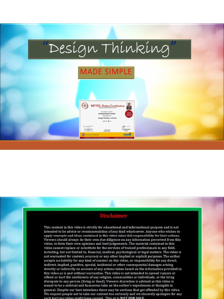 Design Thinking for Business Innovation | PDF