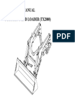 Operator'S Manual For Front End Loader (Tx2000)