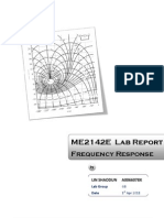 ME2142E Feedback and Control Lab - Frequency Response