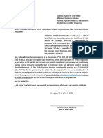 Apersonamiento Investigación Preliminar