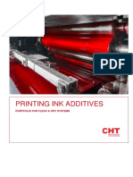 Printing Ink Additives: Portfolio For Flexo & Opv Systems