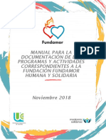 Manual Fundacion Fundamor Anexos