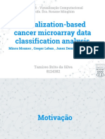 Visualization-based Cancer Microarray Data Classification Analysis